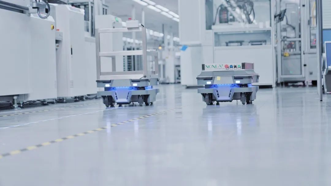 MiR250移動(dòng)機器人在精博電子公司應用